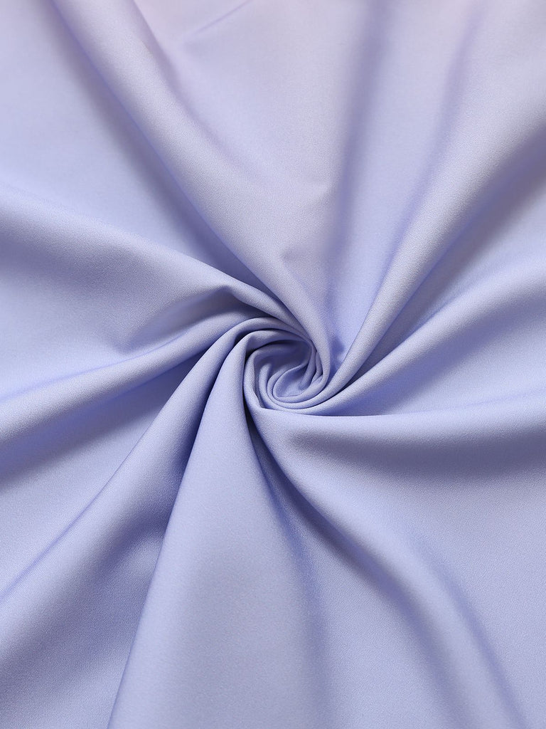 1940er Ombre Tief V-Ausschnitt Halter Kleid