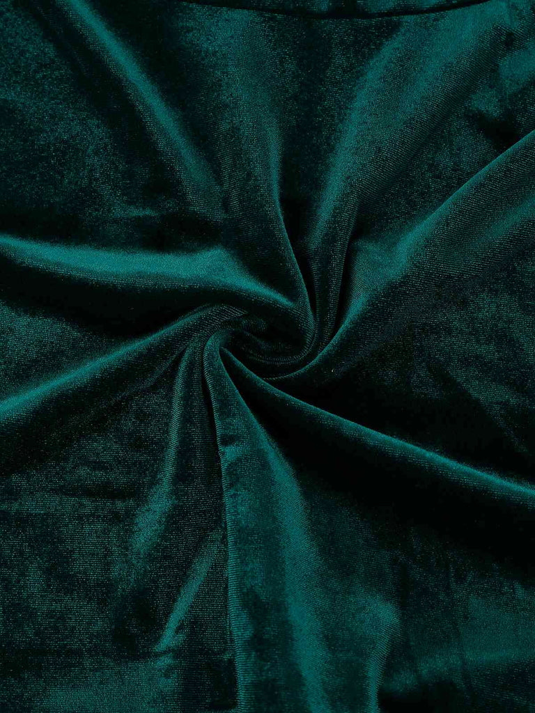 1970er Weihnachten Samt Plüsch Spaghetti Träger Mini Kleid