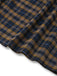 Dunkelkaffee 1950er Bogen Träger Plaid Kleid