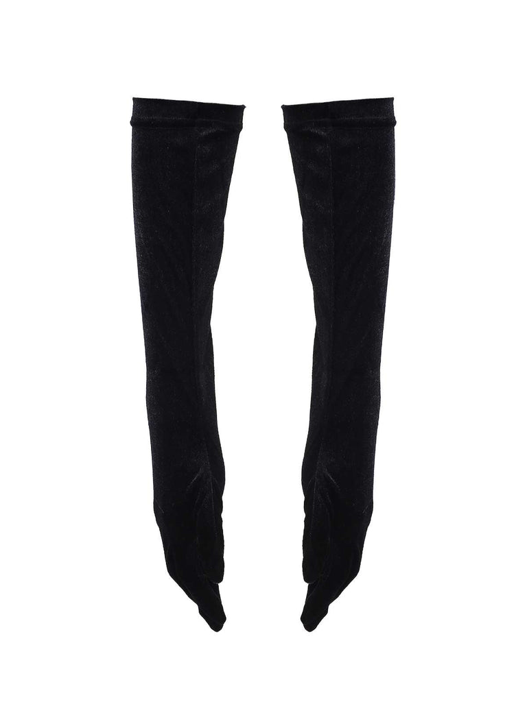 Weinrot 1970er Halloween Samt Piratenkapitän Kleid