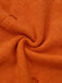 Orange 1970er Halloween Kürbis Stricken Hoodie Kleid