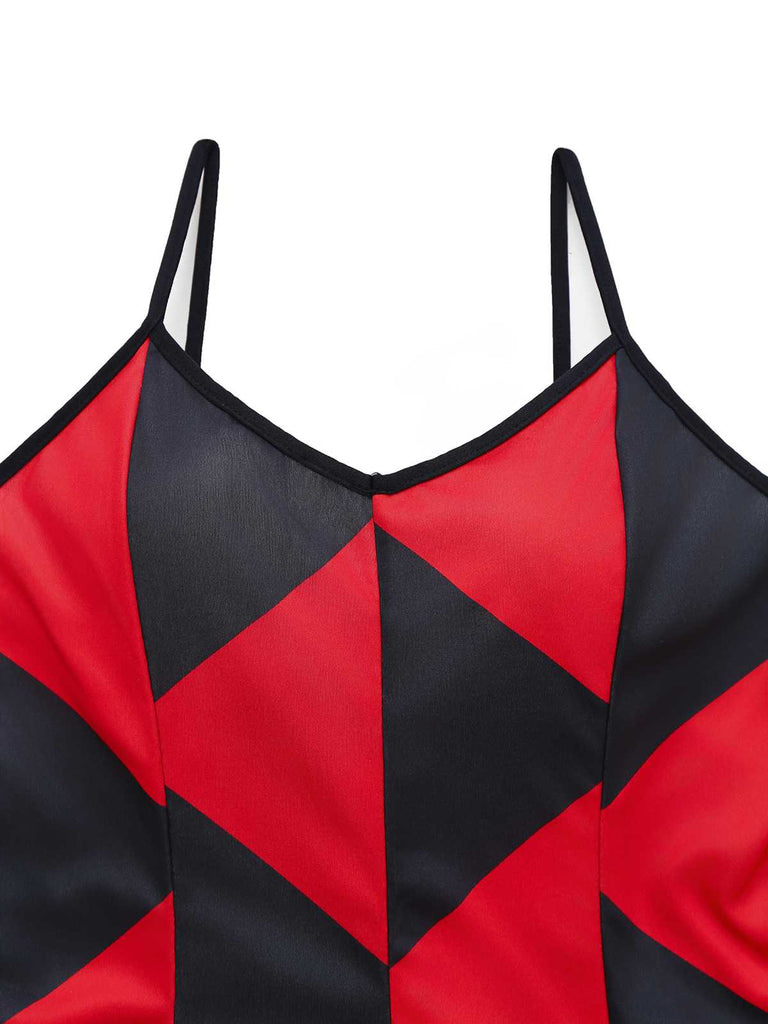 1970er Rüschen Kragen Halloween Clown Kostüm Set