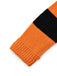 Schwarz & Orange 1950er Halloween Schläger Strick Pullover