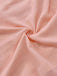 Pfirsich 1940er Halter Cutout Knopfleiste Maxi Kleid