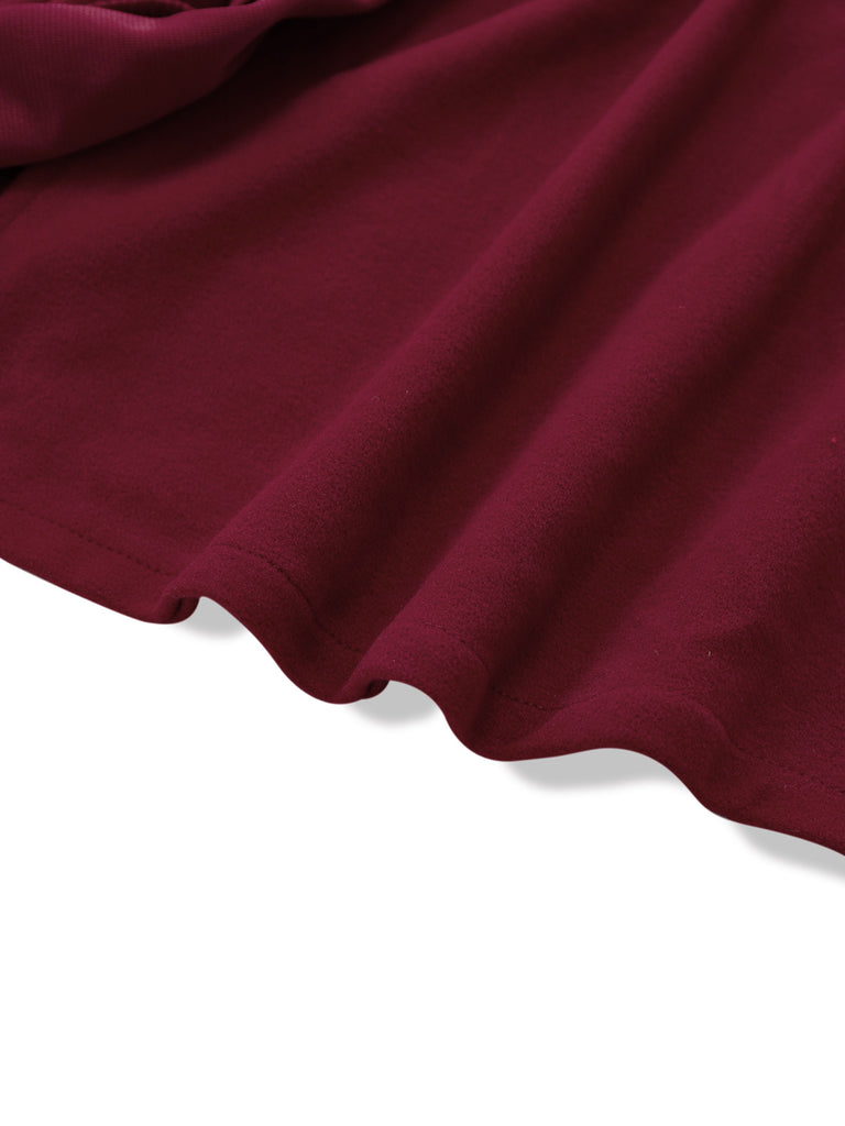 [Vorverkauf] 1940er Kunstwolle Gekerbter Kragen Lang Mantel