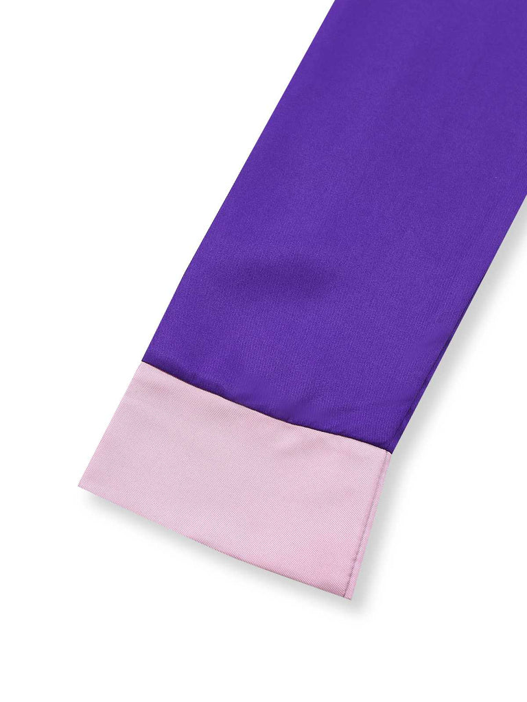 Lila 1960er Daphne-Inspiriert Mod Kleid Set