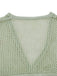 2PCS 1960er Häkel Langarm Strand Cover-Up Set