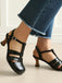 Pumps mit Cut-out und Mary Jane