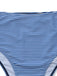 Marineblau gestreifter Tankini mit Rüschenoberteil zum Binden vorne im Vintage-Bademodenstil der 1950er Jahre.
