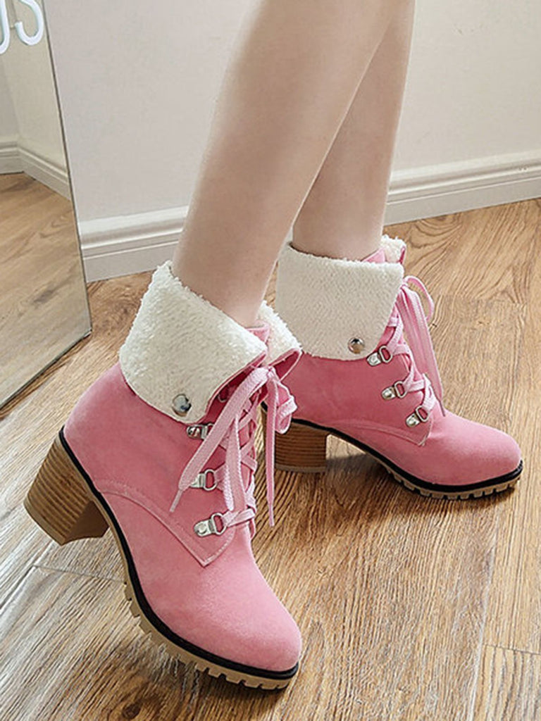 Weinrot Kurze Martin Britischen Stil Stiefel