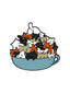 Tag des Haustiers Stacking Stapelbare Teetassenkatzen Brosche