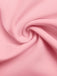 Rosa 60er Ärmelloses Kleid mit A-Linie und Perlen
