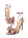 Retro Schuhe mit Polka-Dots und Schleife