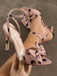 Retro Schuhe mit Polka-Dots und Schleife