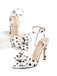 Retro Schuhe mit Polka-Dots und Schleife