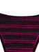 Lila Bikini im Stil der 1960er Jahre – Vintage-Mode, Retro-Stil