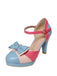 Retro Schuhe mit Schleife und Mary Jane