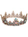 Vintage Haarband mit Strass und Krone