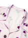 Lila 1940er Petunia Lapel Kleid
