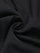 Schwarz 1960er Boot Ausschnitt Klaviertaste Patchwork Kleid