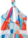 Multicolor 1960er Geometrisch Abstrakt Drucken Halter Jumpsuit