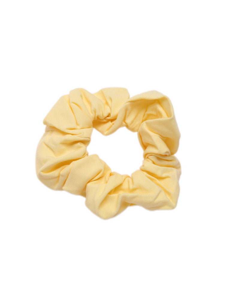 2PCS Gelb 1960er Solide Rohr Top & Bodycon Rock