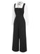 Schwarz & Weiß 1930er Bogen Rüschen Kragen Jumpsuit