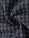 Grau 1950er Halloween Wednesday Plaid Faux-Wolle Cape Mantel