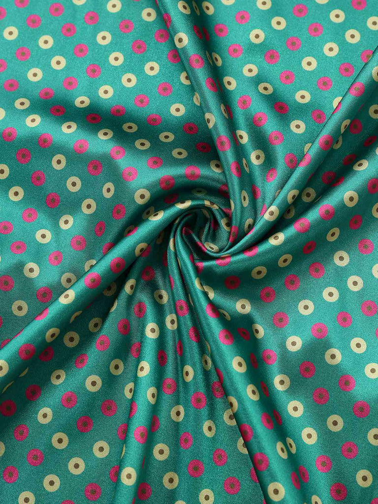 Grün 1930er Grinch Martha Cosplay Polka Dot Trägerlos Kleid