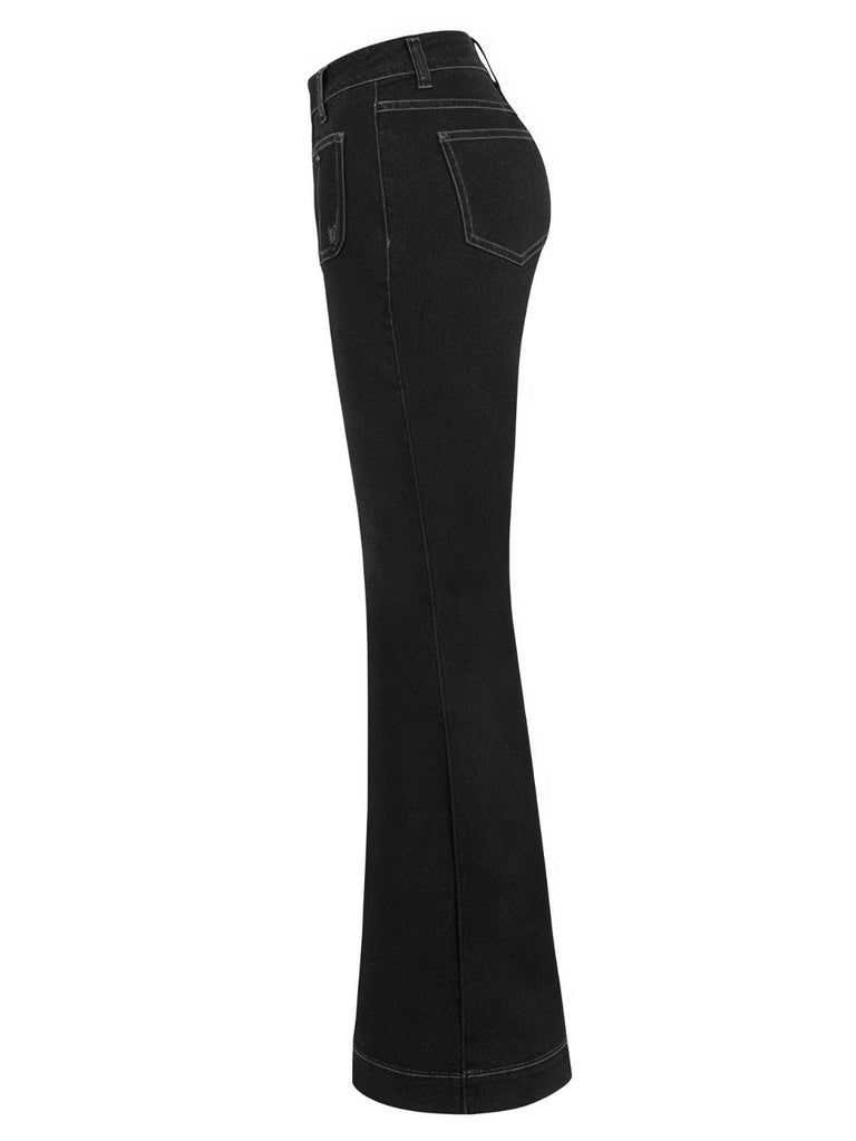 1950er Denim Ausgestellt Taschen Lange Jeans