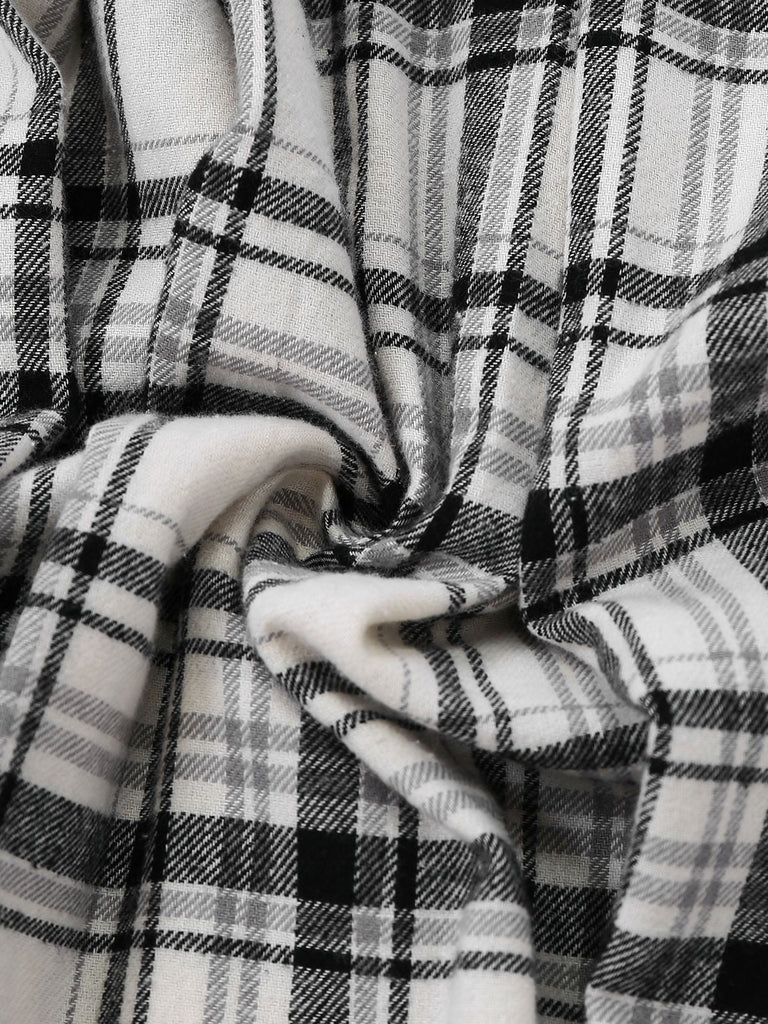 [Vorverkauf] Weiß 1950er Baumwolle Gürtel A-Linie Plissiertes Rock