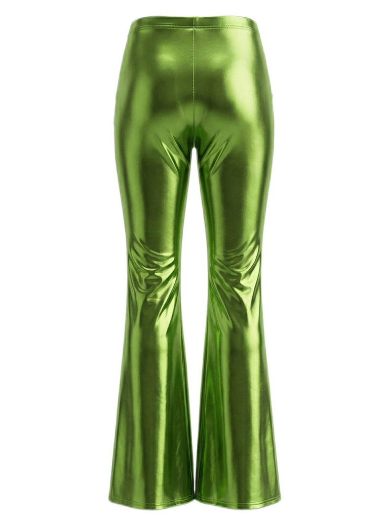 1970er Karneval Disco Ausgestellt Bein Hose