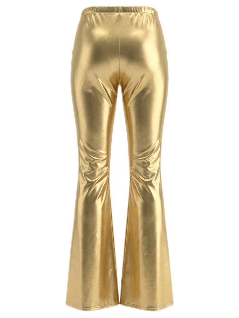 1970er Karneval Disco Ausgestellt Bein Hose