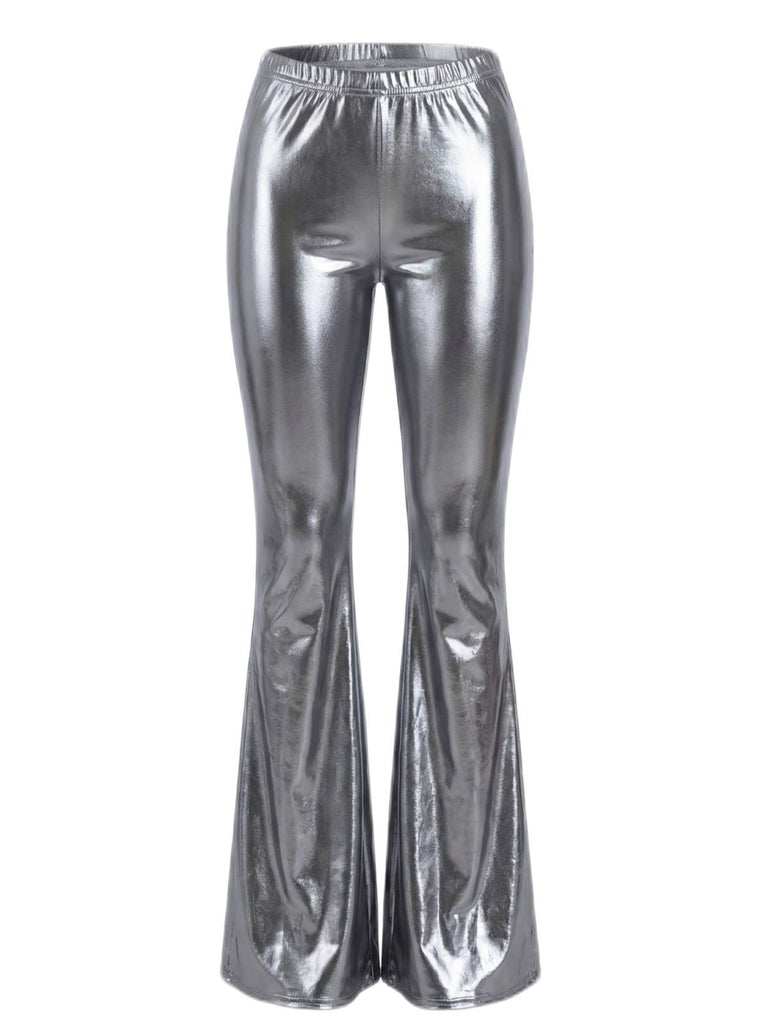 1970er Karneval Disco Ausgestellt Bein Hose