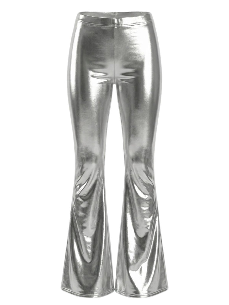 1970er Karneval Disco Ausgestellt Bein Hose