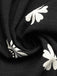 Schwarzes 70er Bohemian Maxikleid mit Neckholder und rückenfrei