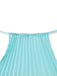 Mehrfarbiges 1930er Neckholder Gradient Plissiertes Maxikleid