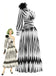 70er Maxikleid mit One-Shoulder und Blumen
