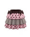 80er Rock mit Polka-Dots und Mehrlagig