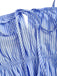 Hellblaue 50er Hose mit Schleife und Bindeband