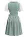 1950s Square Neck Two Piece Set 4
