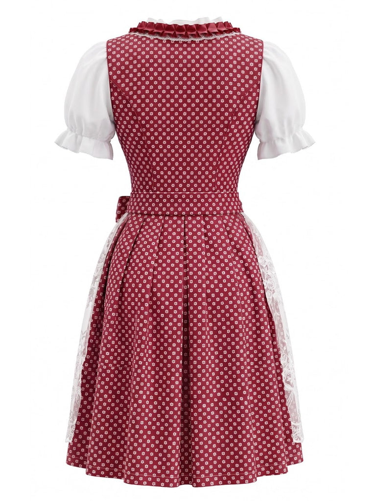 1950s Square Neck Two Piece Set 8