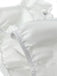 Blaues 50er 3PCS Kleid mit Pufftop und Blumen-Schürze