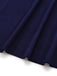 Blaues 50er schulterfreies Swingkleid mit Umklappen und Ausschnitt