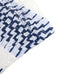 Blauer 70er trägerloser Jumpsuit mit geometrischem Print