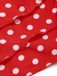 [Pre-Sale] Flame Scarlet 1940s Polka Dot Ruffle Skirt 5