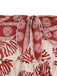 Roter 70er Trägerloser Jumpsuit mit Blumen-Print und Breit