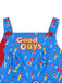 60er Halloween Kleid mit Streifen