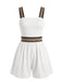 70er Romper mit Print und Ethno