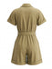 50er Romper mit Reverskragen und Tasche